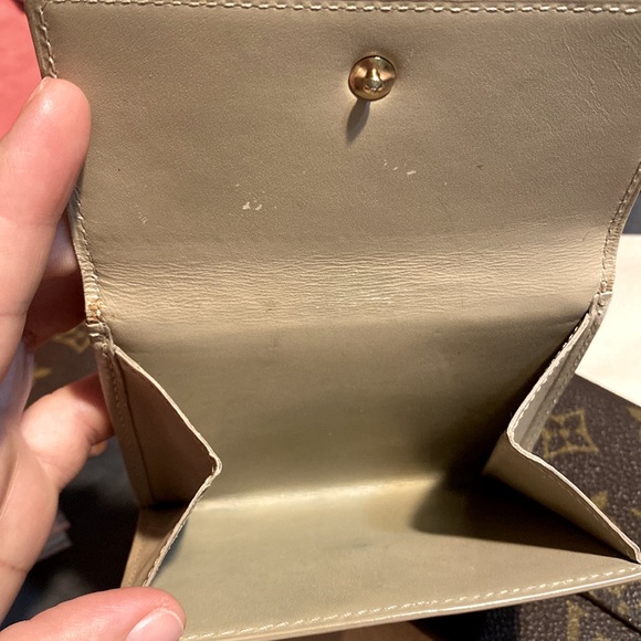 LV VERNIS TAN SHORT WALLET TH0082 - Picture 8 of 8